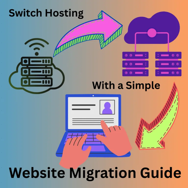 Graphical representation of data transfer from old website host to new host seamlessly depicting Switch Hosting With a Simple Website Migration Guide
