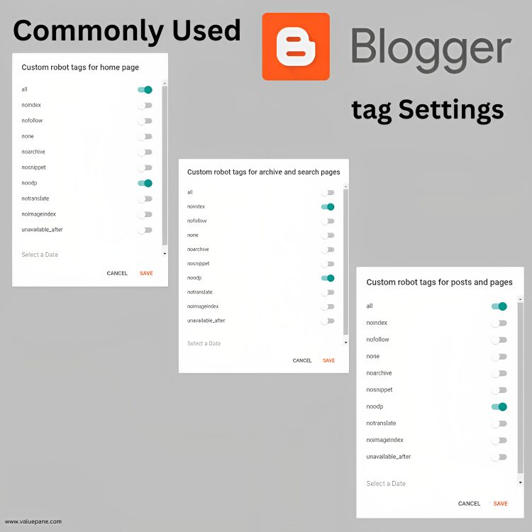 Technical Seo Settings In Blogger Blog-Step By Step Guide 2025 2 Screenshot of blogger settings