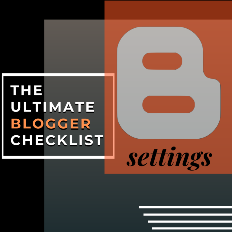 The Ultimate Guide To Master Blogger Settings (2025 Update) 2 A featured image with a blogger logo depicting the ultimate blogger settings