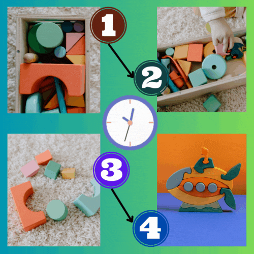 Use Pomodoro Technique To Boost Your Focus And Productivity 1 Four phases of solving puzzle blocks by timing yourself