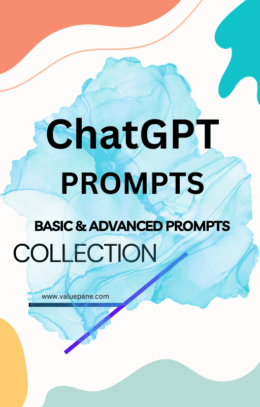 Chatgpt prompts collection e-book cover