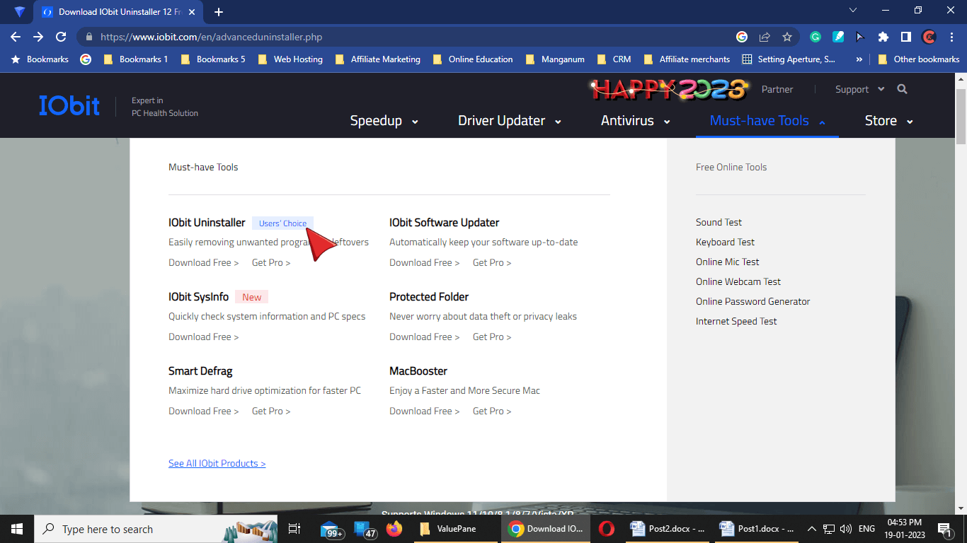 6 Essential Free Tools To Protect Pc And Fix Windows Issues 5 Screenshot of features of iobit uninstaller