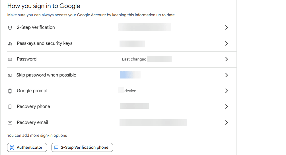 Essential Blogger Security Tips- Practices Beyond Https 3 Screenshot of how you sign into google